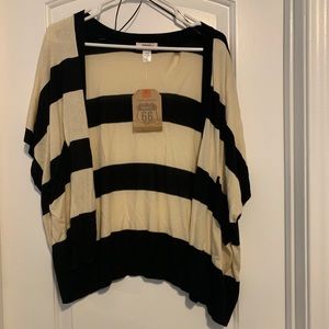 Stripes Cardigan Cover Up Summer Kimono